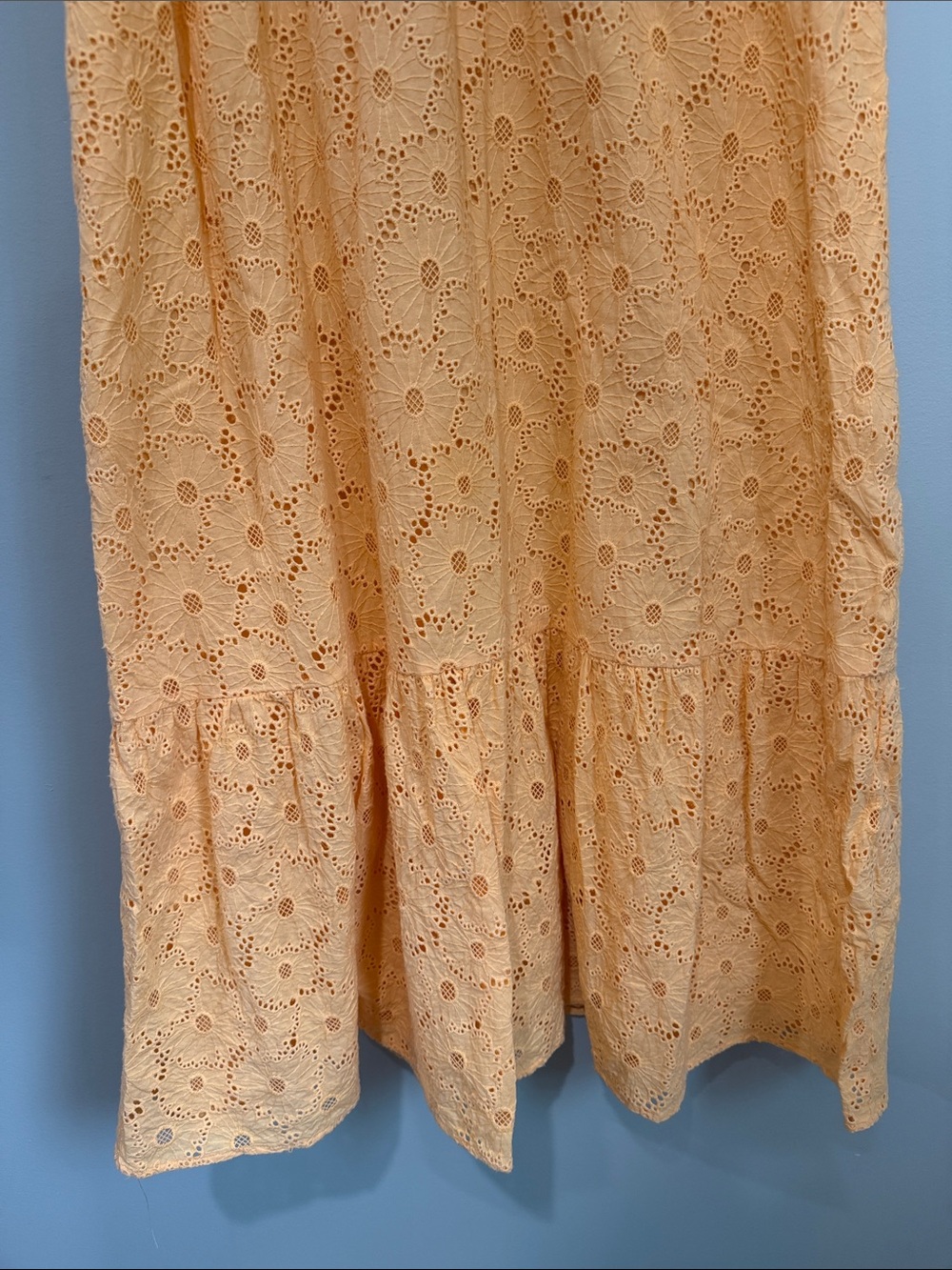 Rails Bright Orange V-Neck Dress with Cut Out XL - Picture 3 of 6